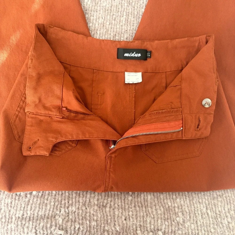 MIDUO Wide Leg Cropped Pants - Picture 9 of 10